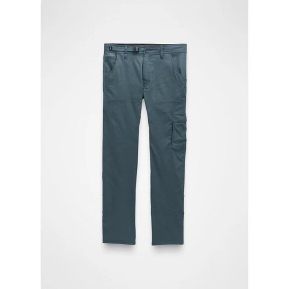 PrAna Brion Pant II Grey Blue Mens 42/36 Standard Straight Stretch - Picture 5 of 5